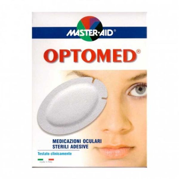 MASTER-AID GARZA OCULARE MEDICATA OPTOMED SUPER 5 PEZZI