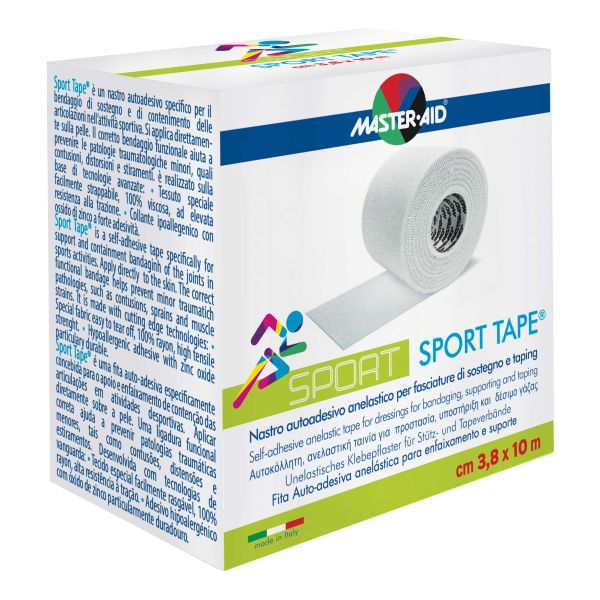 NASTRO AUTOADESIVO ANELASTICO MASTER-AID SPORT 3,8X10