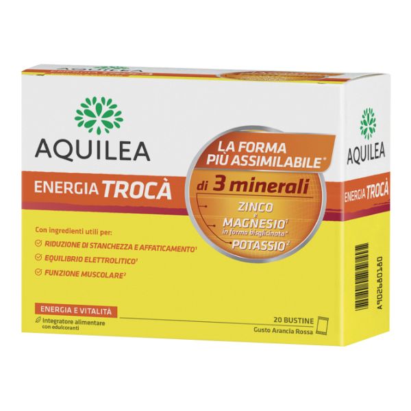 TROCA' ARANCIA ROSSA MAGNESIO ZINCO POTASSIO 20 BUSTINE 6G