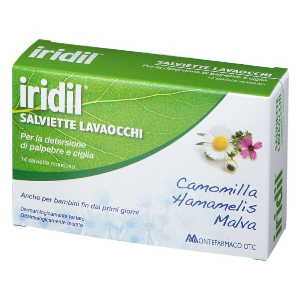 IRIDIL LAVAOCCHI 14 SALVIETTE MONOUSO