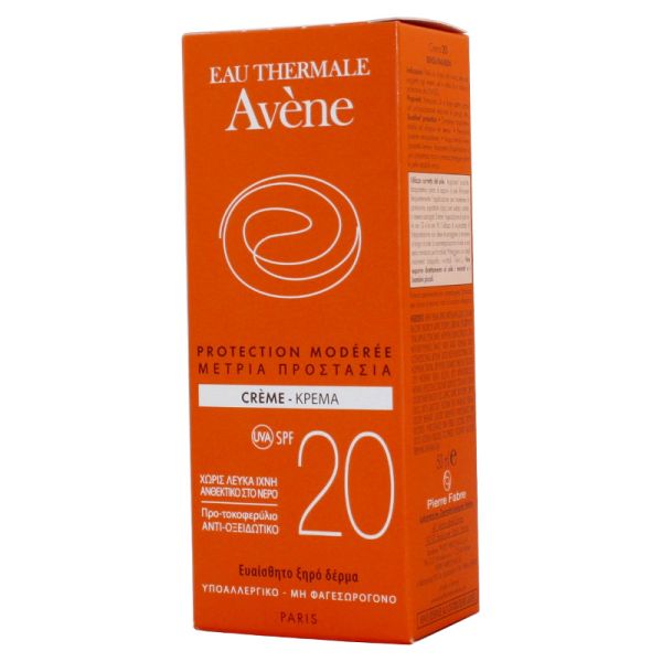 AVENE CREMA VISO PROT. 20