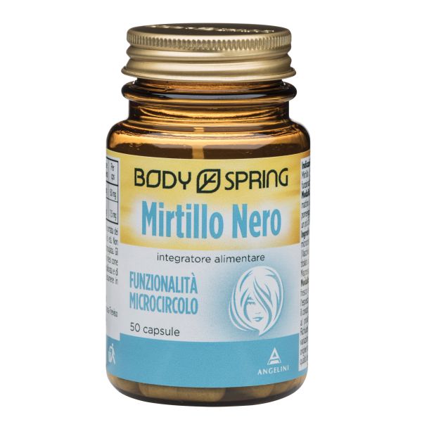 BODY SPRING MIRTILLO NERO 50MG 50 CAPSULE
