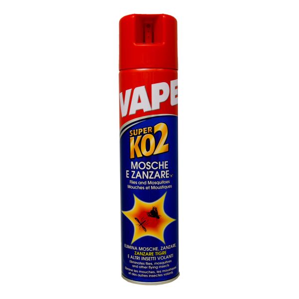 VAPE SUPER KO2 MOSCHE ZANZARE 400 ML