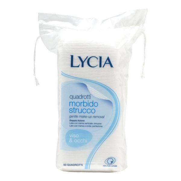 LYCIA QUADROTTI MORBIDI STRUCCANTI 50PZ