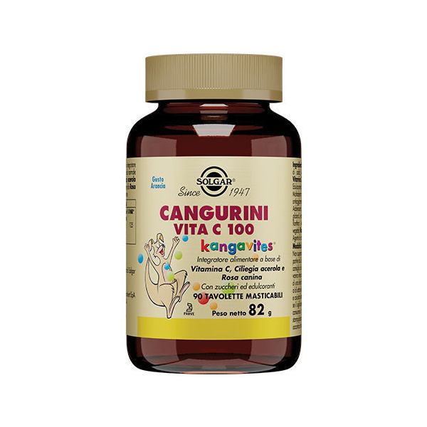 CANGURINI VITAMINA C 100 COMPRESSE MASTICABILI