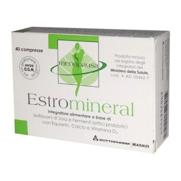 ESTROMINERAL INTEGRATORE MENOPAUSA E CICLO 40 CPR