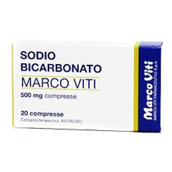 MARCO VITI SODIO BICARBONATO 500 G 20 COMPRESSE