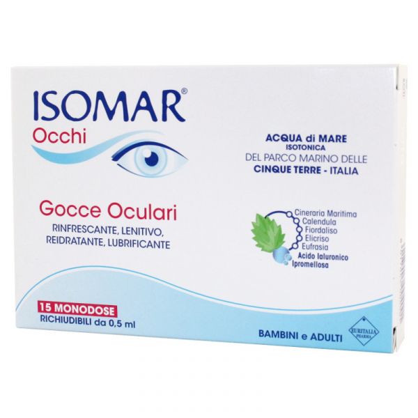 ISOMAR OCCHI MONODOSE 15X0,5 ML