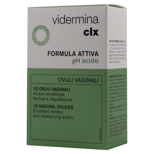 VIDERMINA CLX 10 OVULI VAGINALI Econviene it