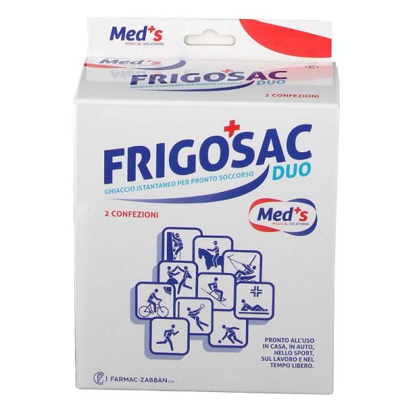 FRIGOSAC GHIACCIO ISTANTANEO CON ASTUCCIO 2 PEZZI