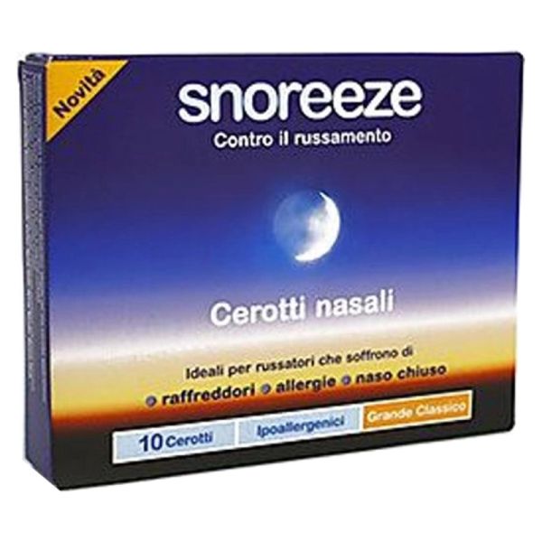 SNOREEZE CEROTTI NASALI TAGLIA L 10 PEZZI