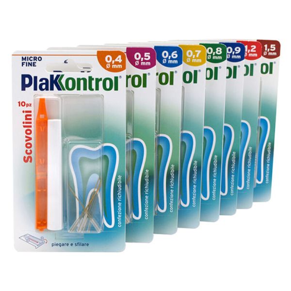 PLAKKONTROL MINIGRIP SCOVOLINO 1,5 MM 6 PEZZI
