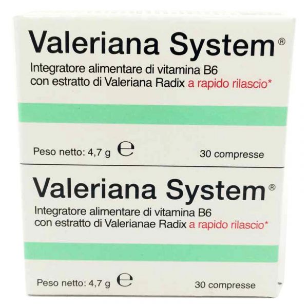 VALERIANA SYSTEM BIPAC 30 CPR + 30 CPR X 9,4 G