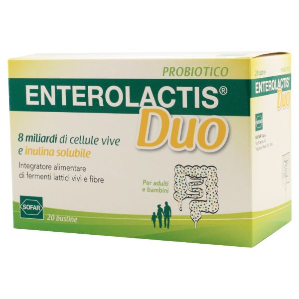 ENTEROLACTIS DUO POLVERE 20 BUSTE