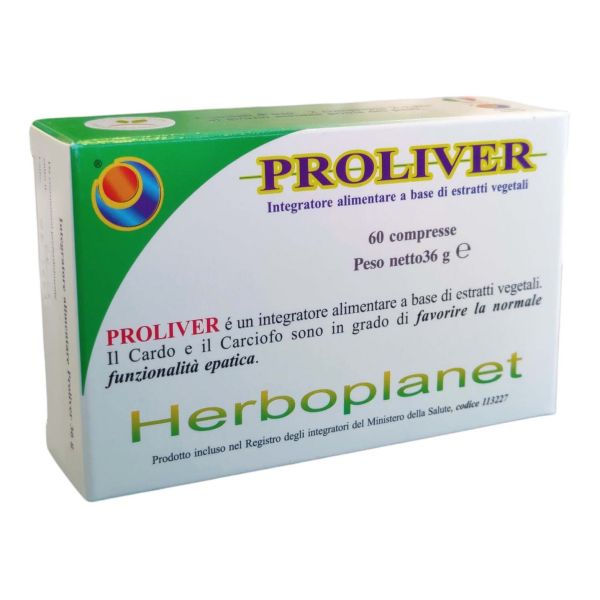 HERBOPLANET PROLIVER 60 COMPRESSE