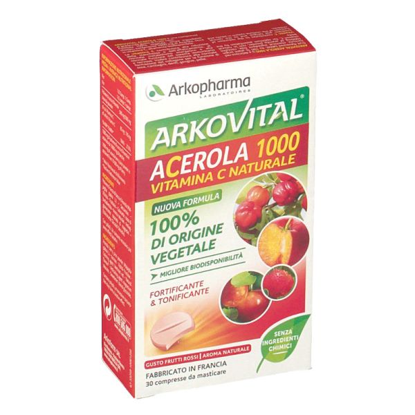 ARKOVITAL ACEROLA 30CPR MASTICABILI