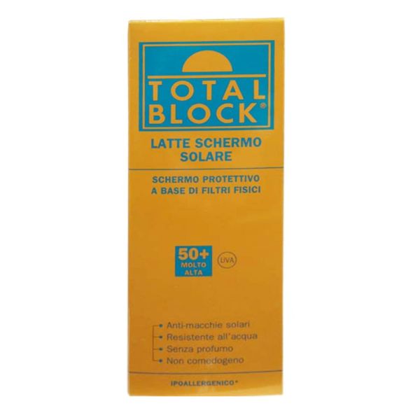 TOTAL BLOCK LATTE SOLARE SPF50+ 125 ML