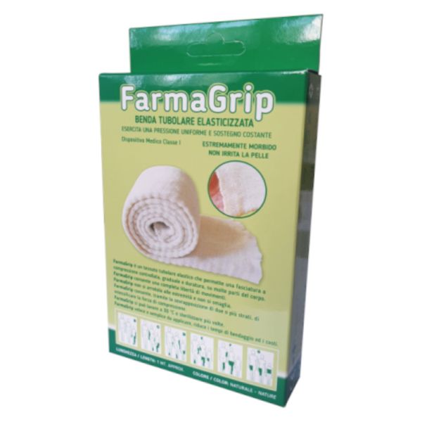 BENDA ELASTICA FARMAGRIP MODELLO D 7,5X100CM