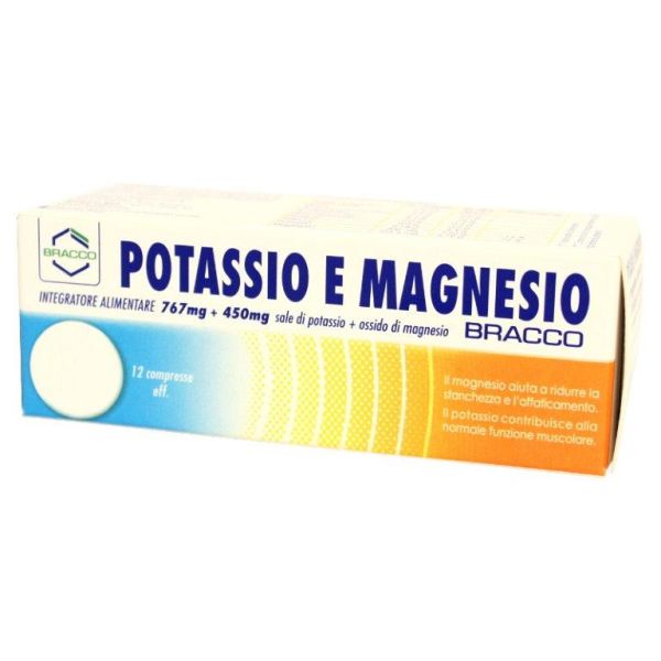 DOMPE MAGNESIO E POTASSIO 12 COMPRESSE