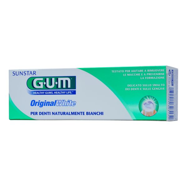 GUM ORIGINAL WHITE DENTIFRICIO 75ML