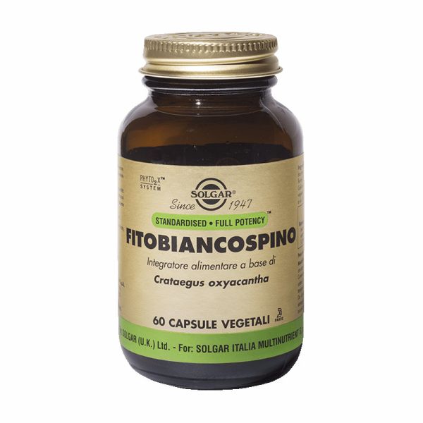 SOLGAR FITOBIANCOSPINO 60 CPS VEGETALI