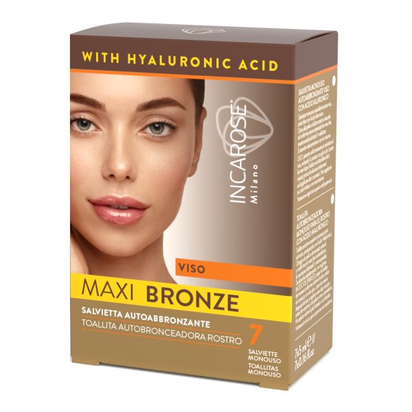 INCAROSE MAXI BRONZE 7 SALVIETTINE AUTOABBRONZANTI