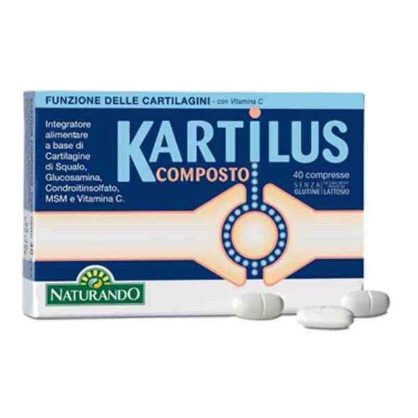 KARTILUS COMPOSTO 40 COMPRESSE NATURANDO