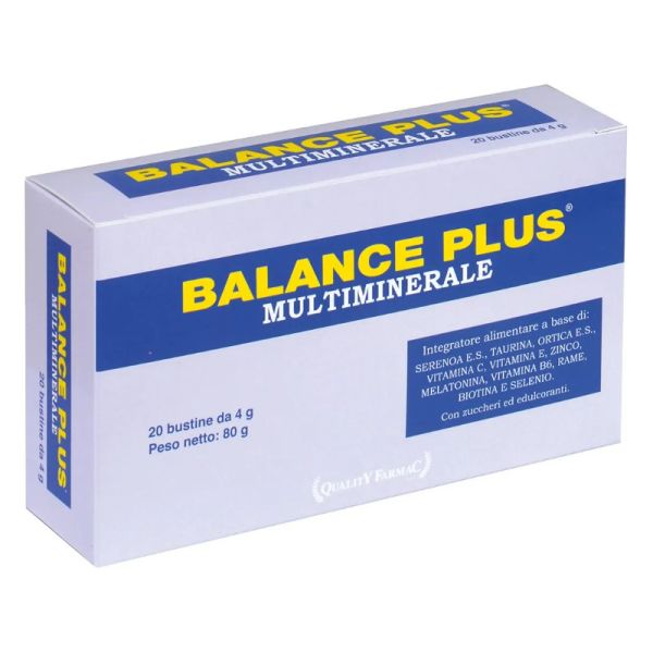 BALANCE PLUS MULTIMINERALE 20 BUSTINE