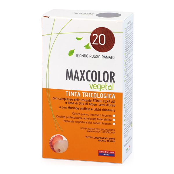 MAX COLOR VEGETAL 20 TINTURA 140 ML