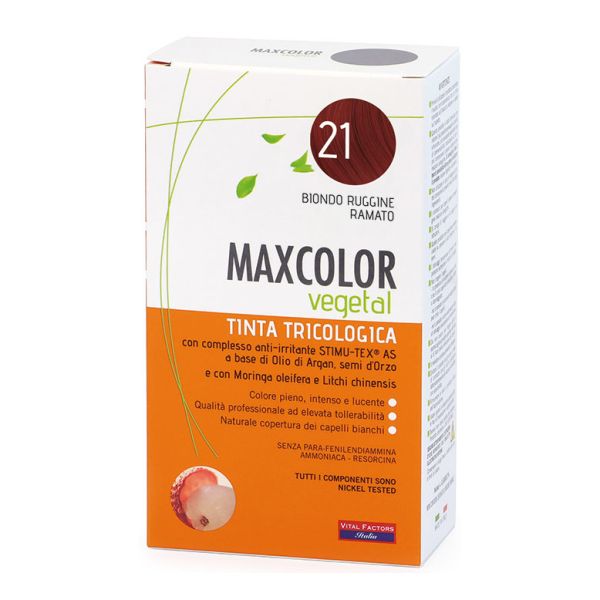 MAX COLOR VEGETAL 21 TINTURA 140 ML