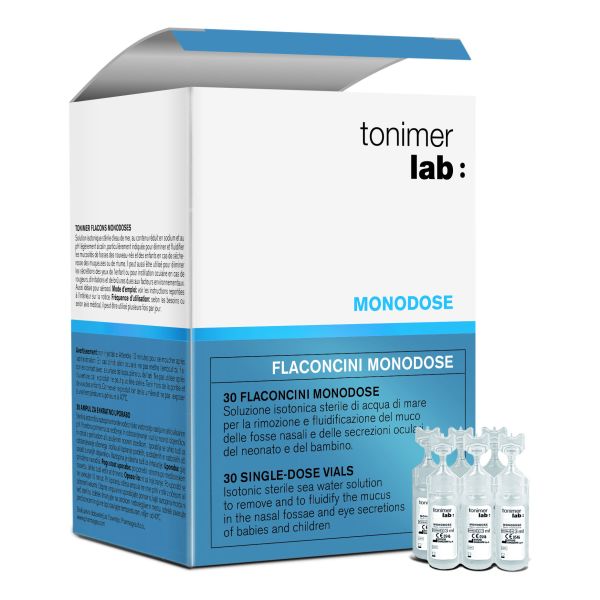 TONIMER LAB SOLUZIONE LAVAGGIO NASALE 30FL MONO 5ML