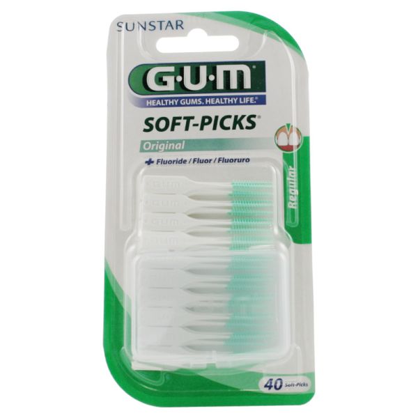 GUM SOFTPICKS SCOVOLINO IN GOMMA REGULAR