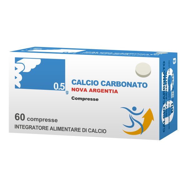 CALCIO CARBONATO  60 COMPRESSE NOVA ARGENTIA