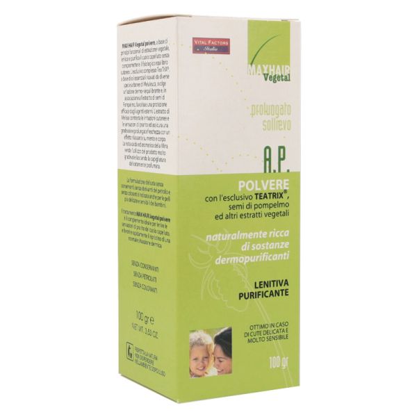 MAX HAIR POLVERE VEGETALE ANTI PIDOCCHI 100 G