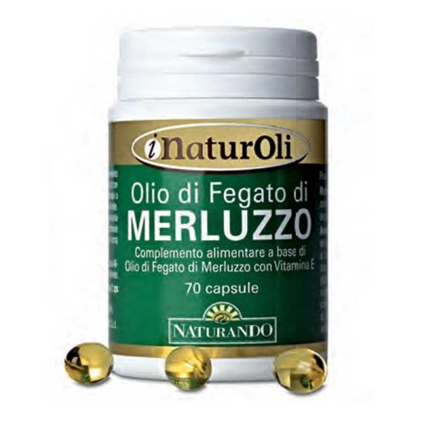 I NATUROLI OLIO DI FEGATO DI MERLUZZO 70 CAPSULE