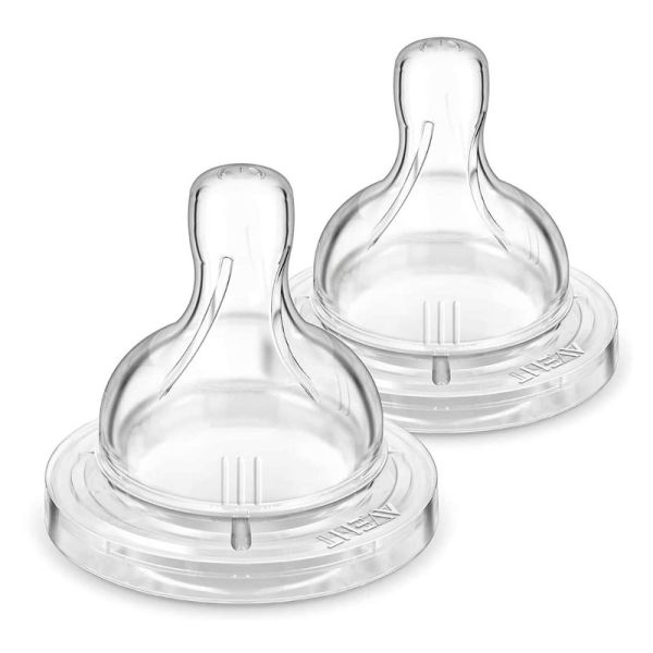AVENT TETTARELLE FLUSSO REGOLABILE 1 FESSURA 2 PEZZI