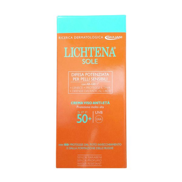 LICHTENA SOLE CREMA ANTI ETA' SPF 50+ 50 ML