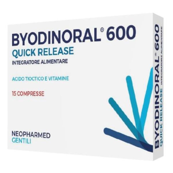 BYODINORAL 600 15 COMPRESSE