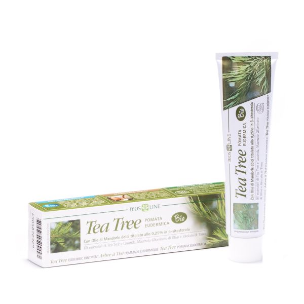 BIOSLINE TEA TREE POMATA EUDERMICA BIO 50 ML