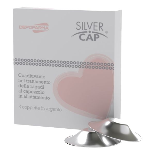 SILVERCAP COPPETTE IN ARGENTO RAGADI CAPEZZOLO 2 PEZZI