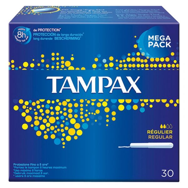 TAMPAX BLUE BOX REGULAR 30 PEZZI