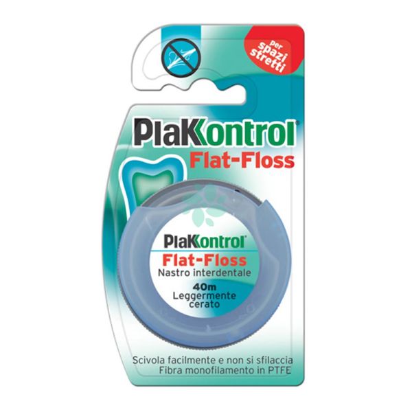 PLAKKONTROL FLAT FLOSS FILO 40 M