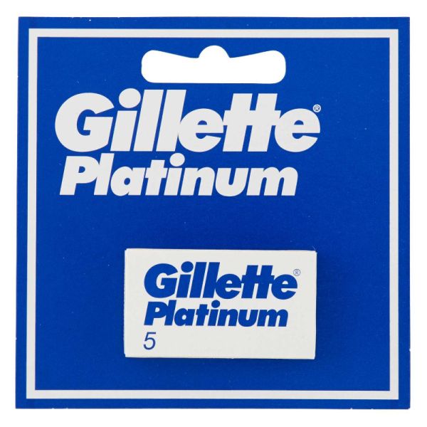 GILLETTE PLATINUM LAME DI RICAMBIO 5 PEZZI