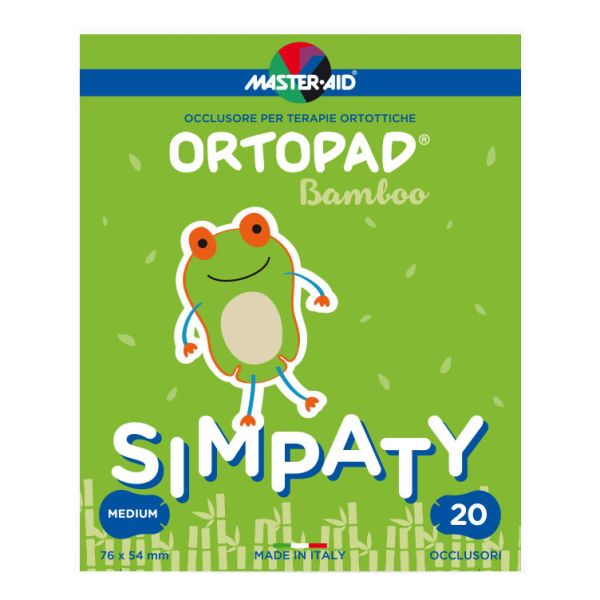 CEROTTO OCULARE PER ORTOTTICA ORTOPAD SIMPATY JUNIOR 5X6,7 20 PEZZI