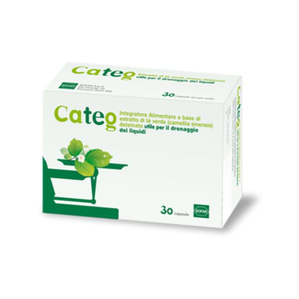 CATEG ESTRATTO TE' VERDE INTEGRATORE DRENANTE