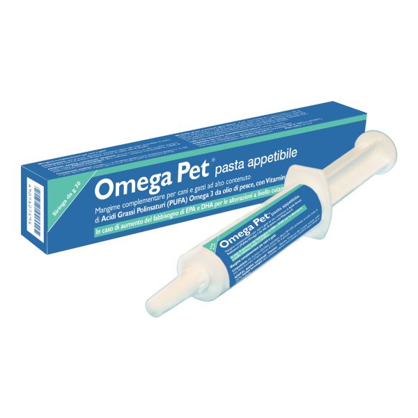 OMEGA PET PASTA 30 GR MANGIME COMPLEMENTARE CANE E GATTO
