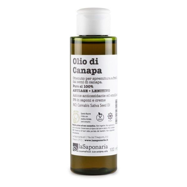 LA SAPONARIA OLIO DI CANAPA BIO 100 ML