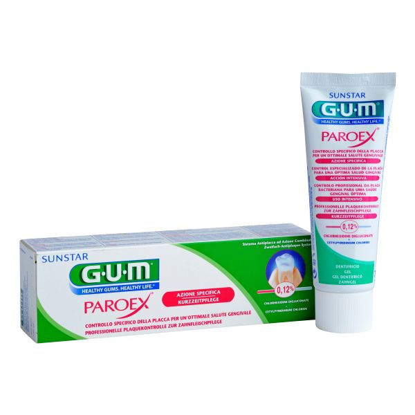 GUM PAROEX DENTIFRICIO GEL 75ML