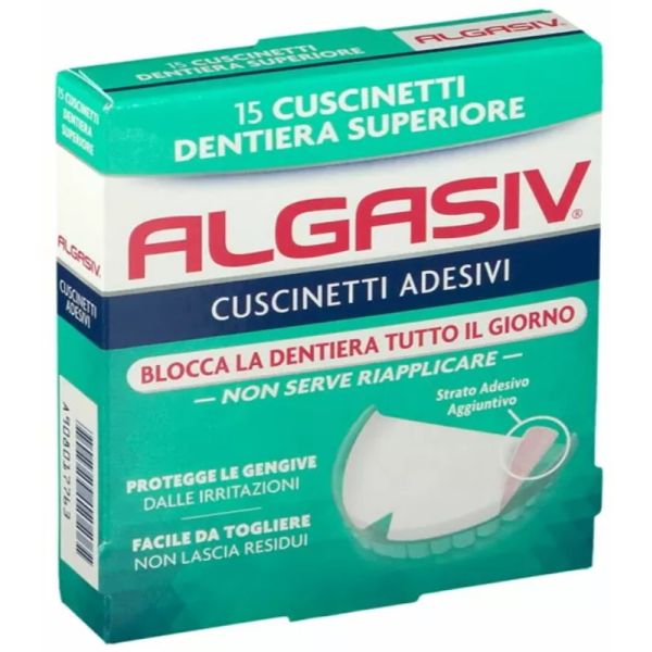 ALGASIV ADESIVO PROTESI SUP FORTE 15 PZ