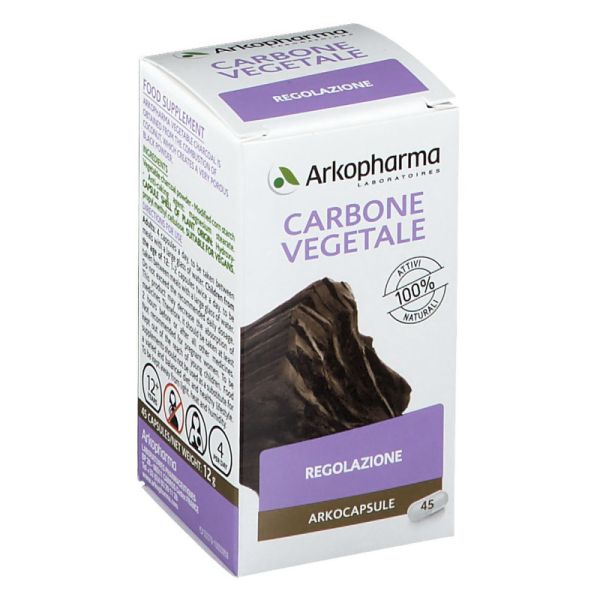 ARKO CAPSULE CARBONE VEG 45 CAPSULE